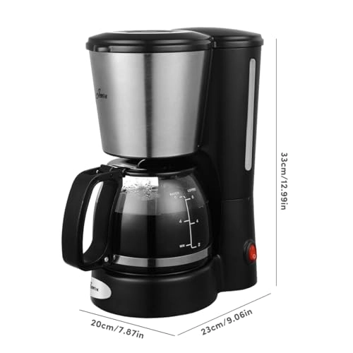 Filter Coffee Machine - 1.5L 12 Cups Permanent Filter