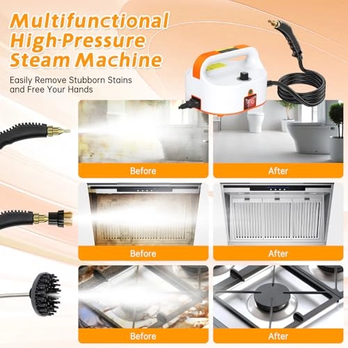 2500W Pulitore a Vapore Professionale - 4.5 BAR