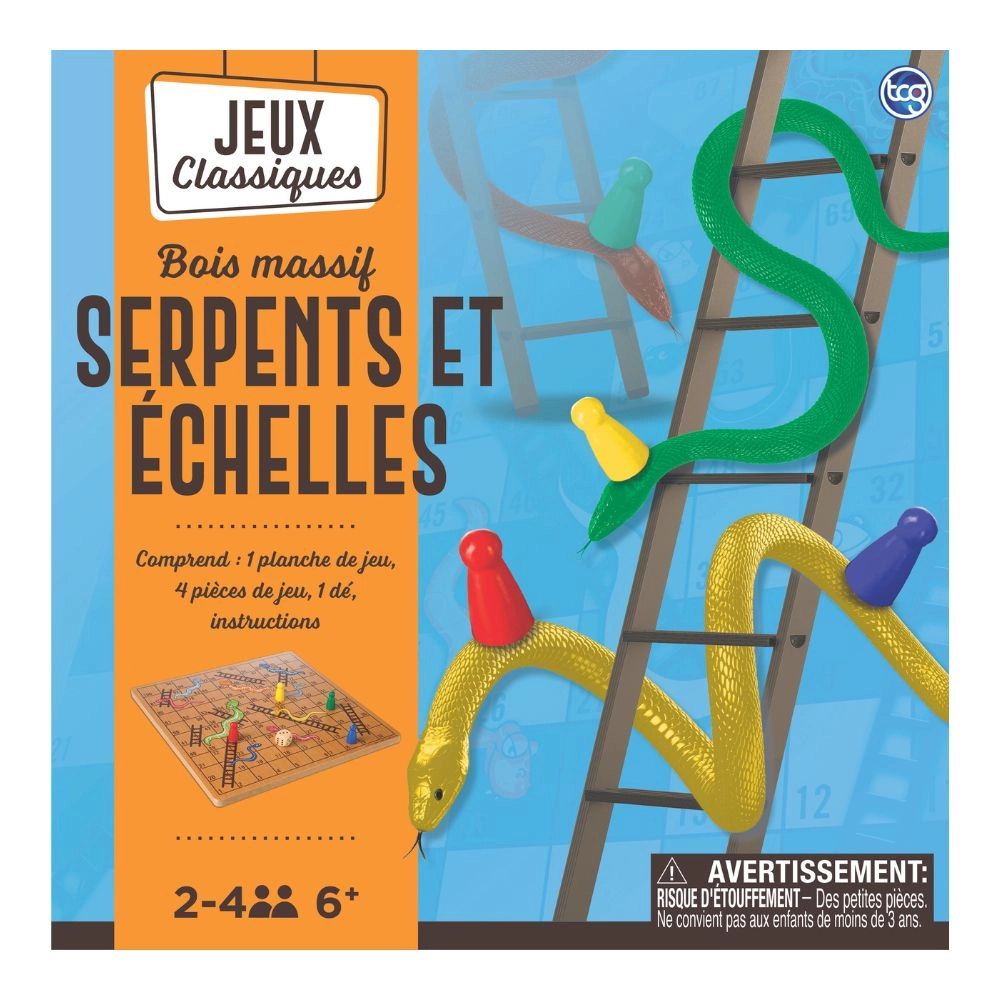 TCG Snakes & Ladders - Premium Wooden