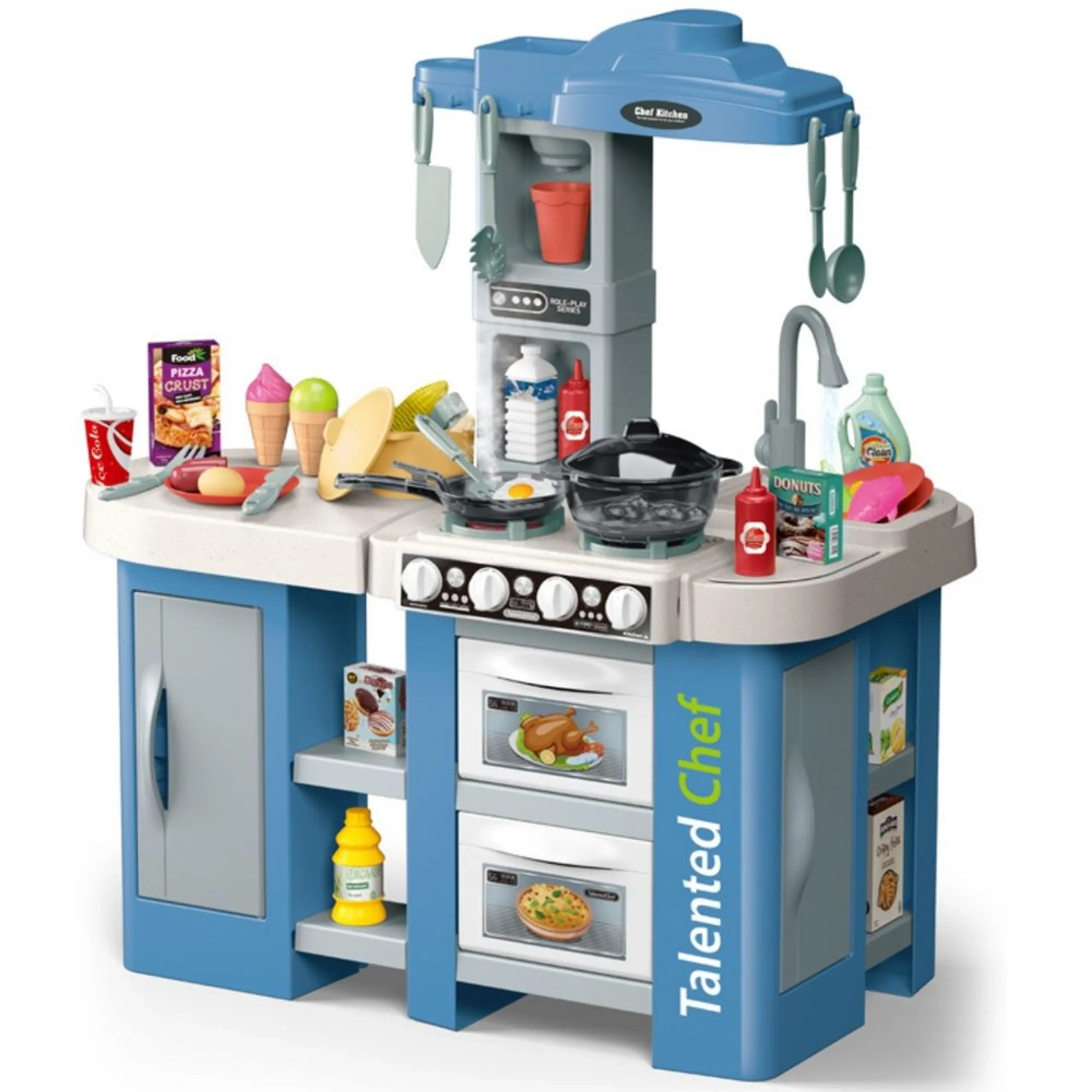 Little Angel Kids Pretend Play Kitchen Set - 72 pcs (5551007-922_126)