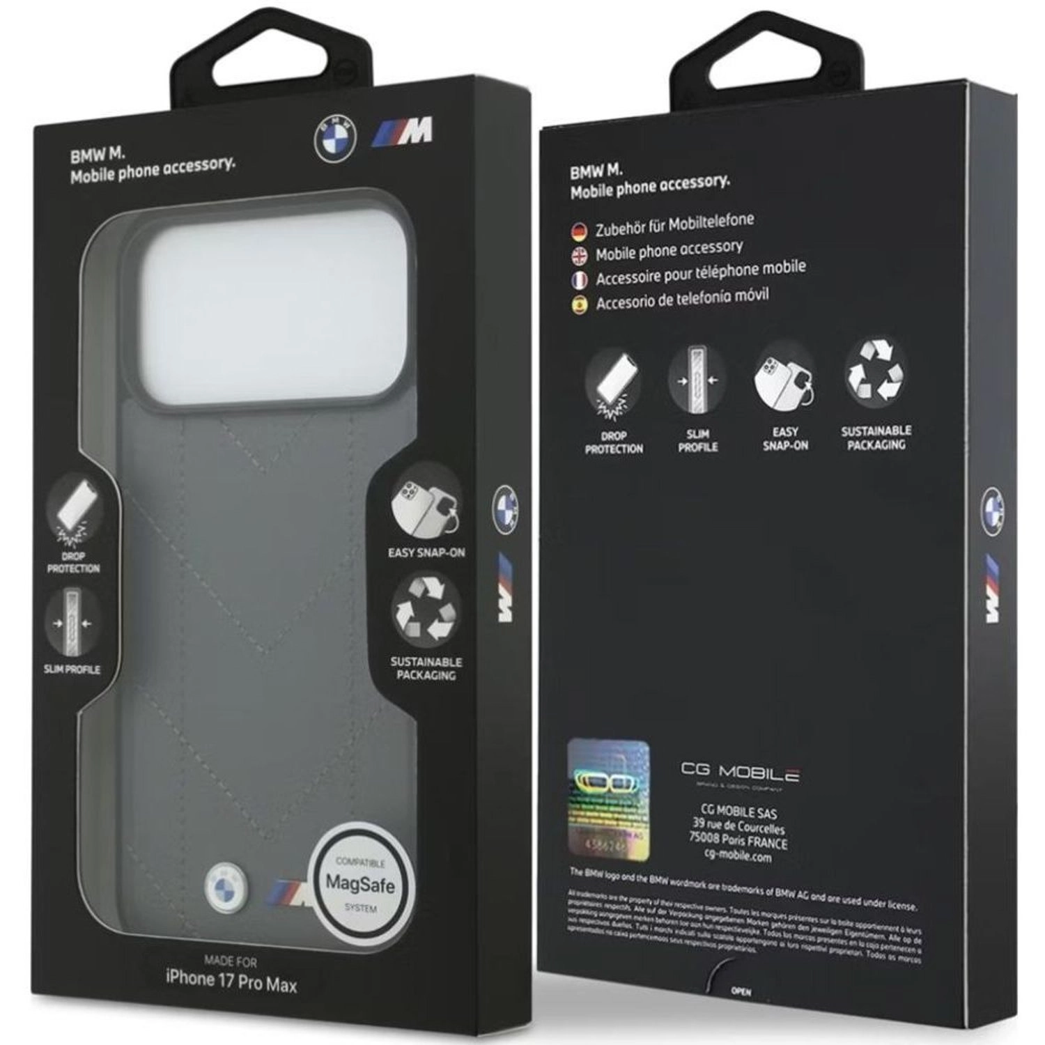 MagSafe Leather Case for iPhone 17 Pro Max