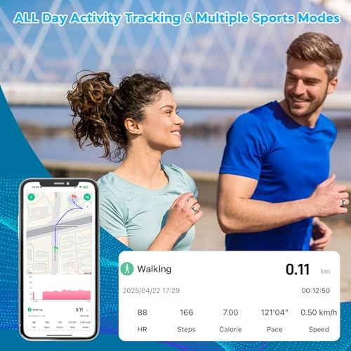 Smart Health Ring - Blood Pressure Monitor Heart Rate Blood Oxygen