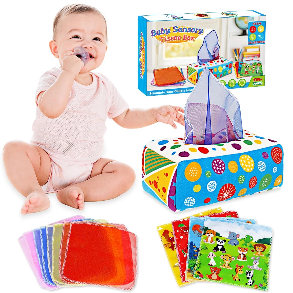 Aiduy Baby Tissue Box - 6 Months and Up 1.0 pieces