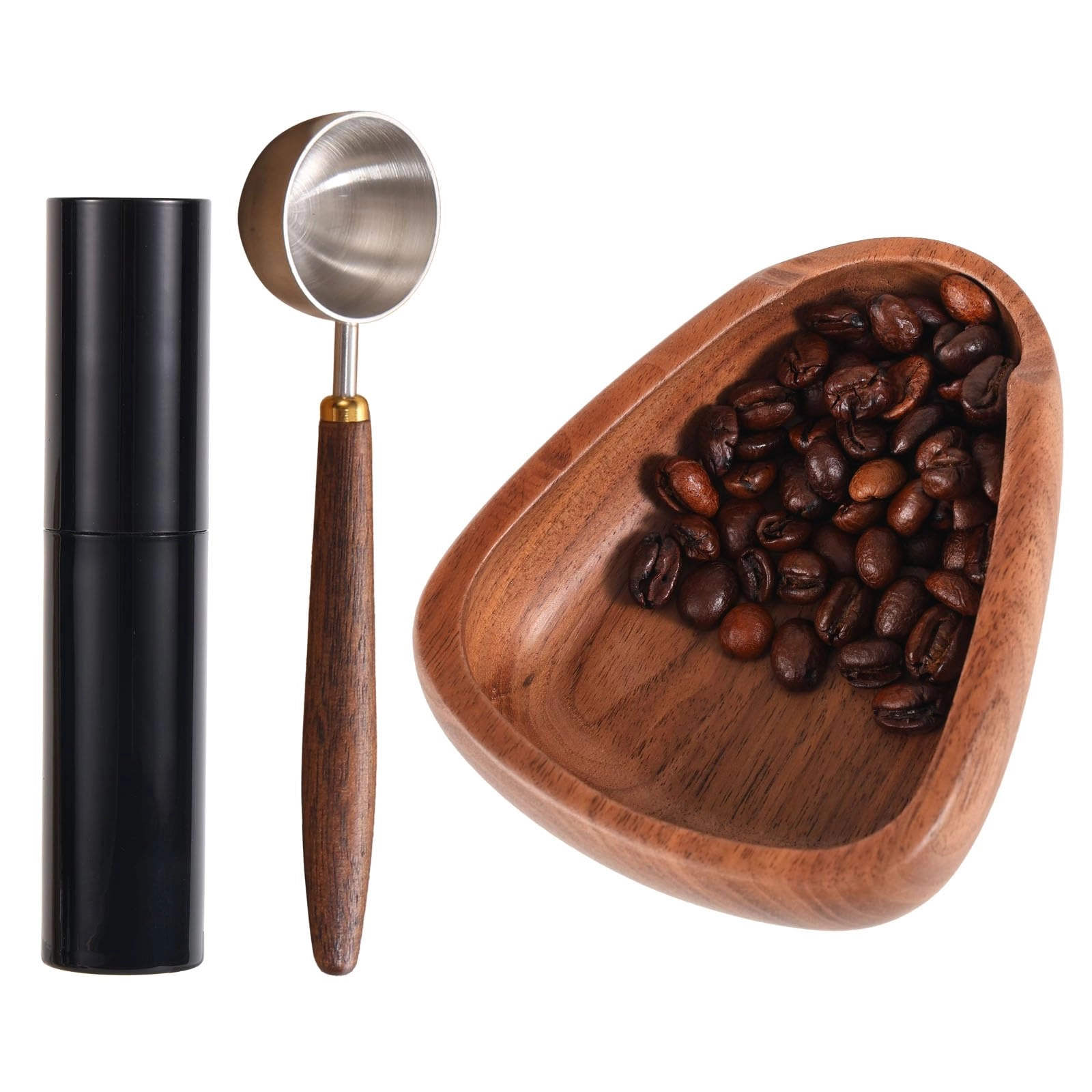 Penitue coffee bean dosing cup - 25 Grams + spray bottle + coffee spoon