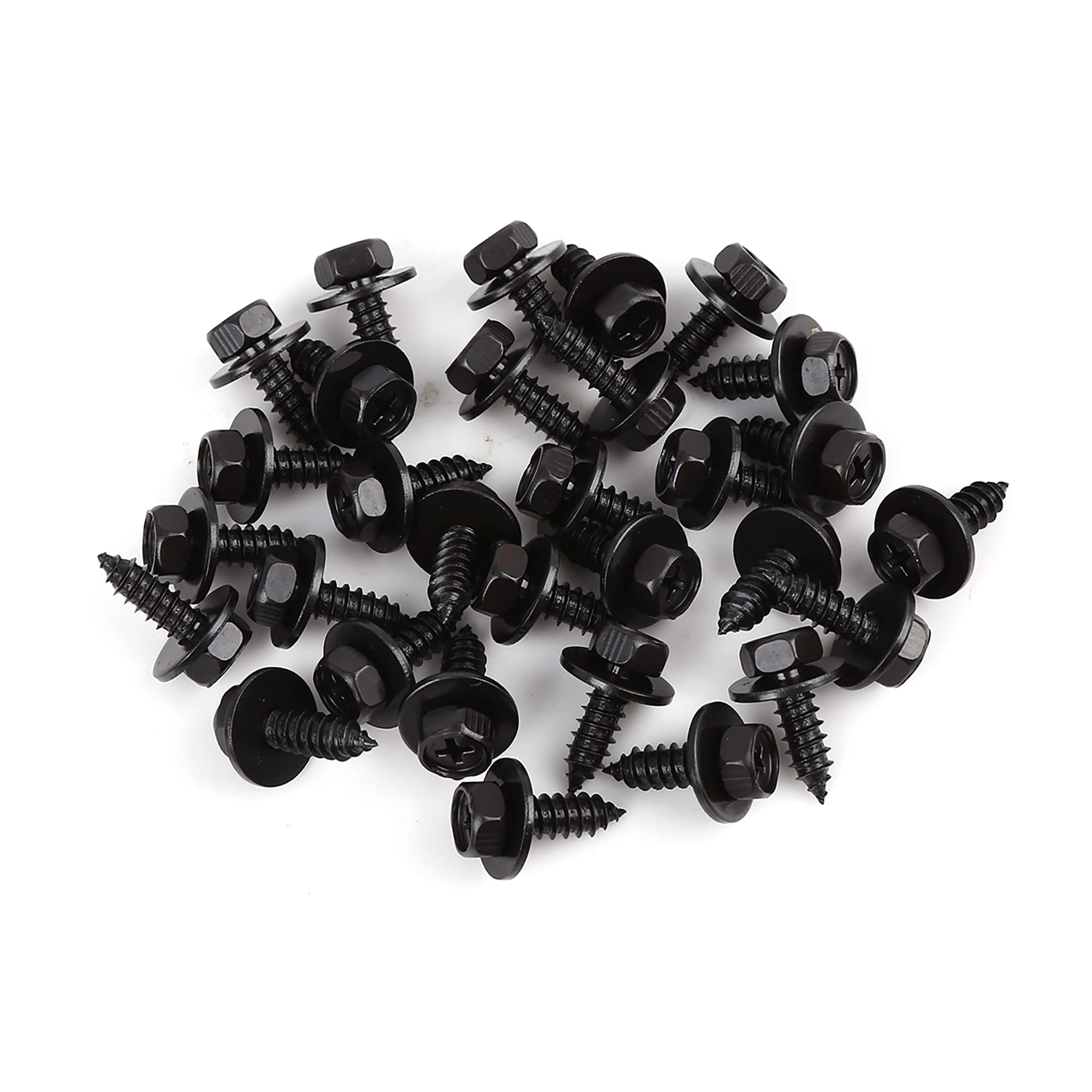A ABSOPRO Bolt Fender Liner Under Cover Screw - M6 30pcs