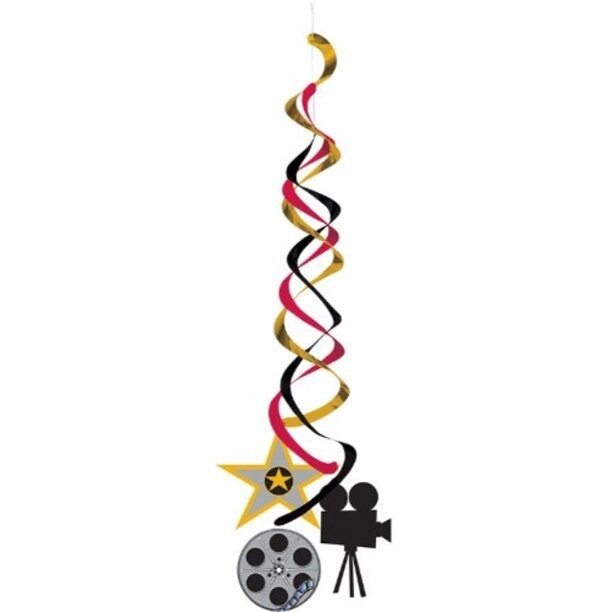 CREATIVE CONVERTING Reel Hollywood Deluxe Danglers