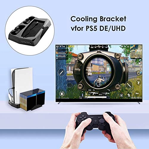 PS5 Vertical Cooling Fan Stand - USB