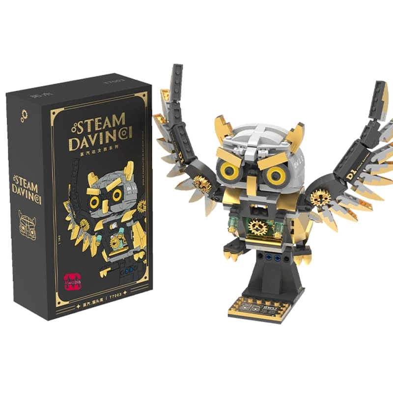 Menbis Steampunk Owl - 494 pcs