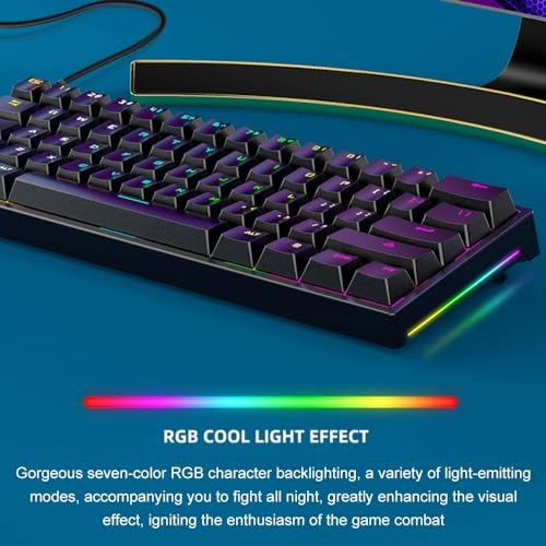 Mechanical RGB Gaming Keyboard - Wired