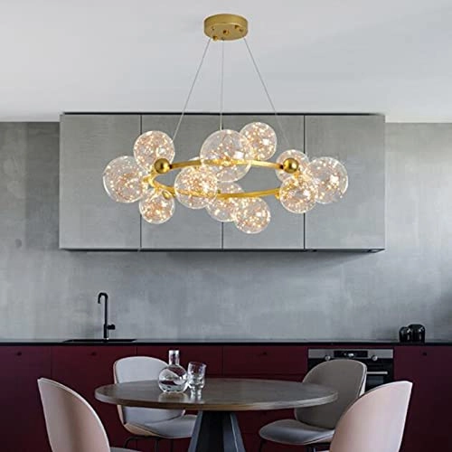 Magic Bean Molecule Chandelier