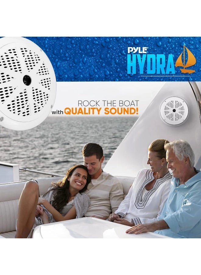 Dual Marine Speakers - 6.5 Inch 120 Watt