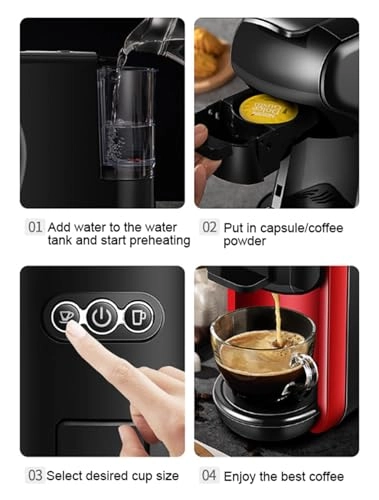Capsule Coffee Machine - 5-in-1
