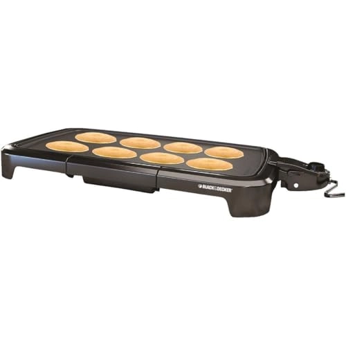 Family-Sized Electric Griddle - 200 square inches (10"x20")