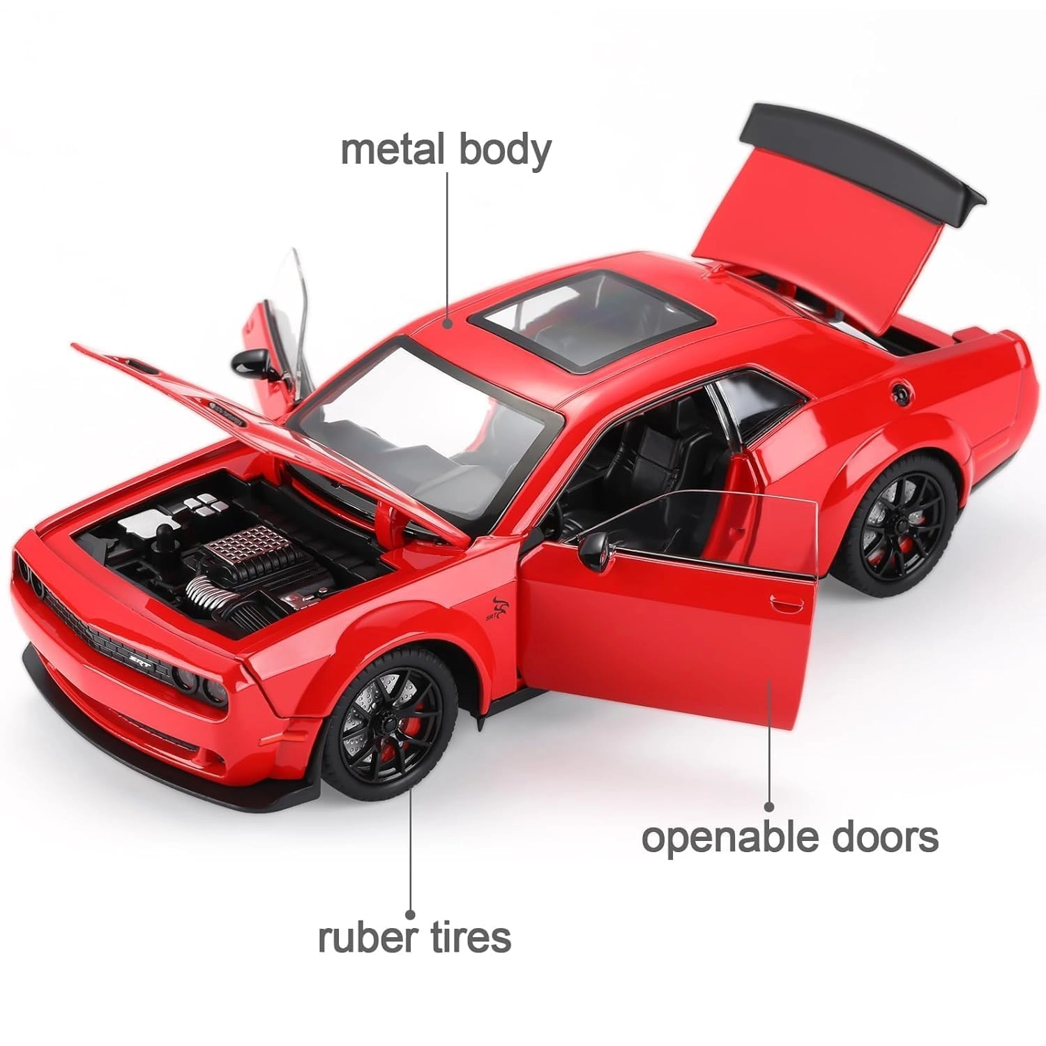 Dodge Challenger SRT - 1:24