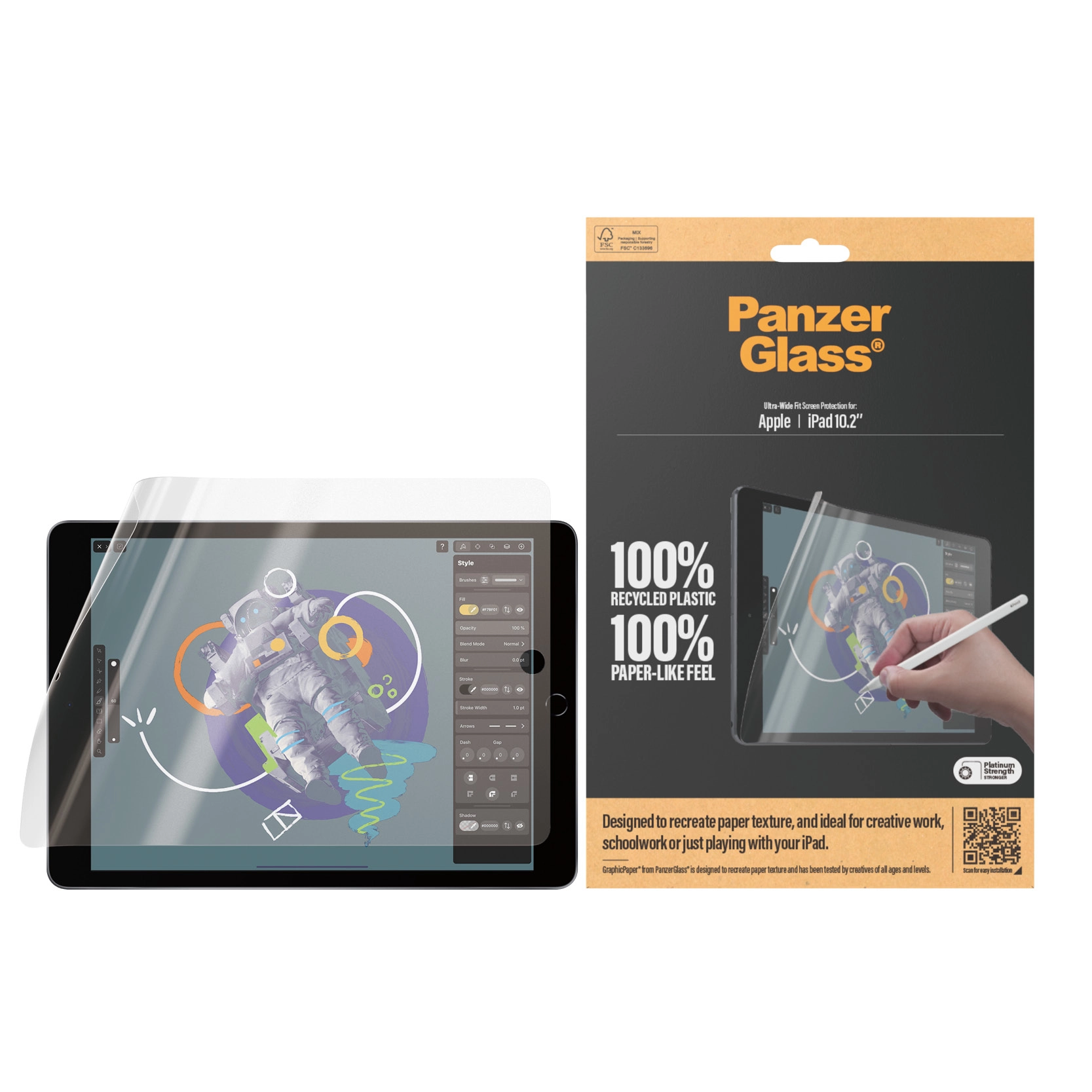 Ultra-Wide Screen Protector for iPad 10.9 (10th Gen)