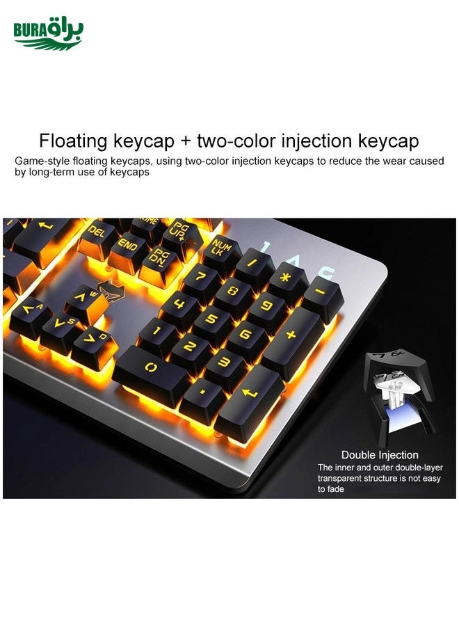 K002 - Wired + Optical Silent Mouse + Headset