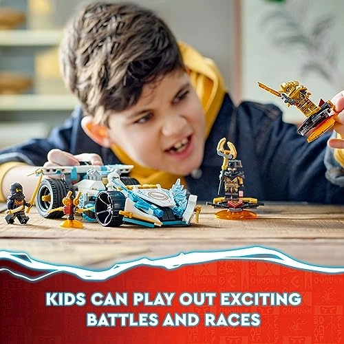 NINJAGO Zane's Dragon Power Spinjitzu Racing Car (71791)