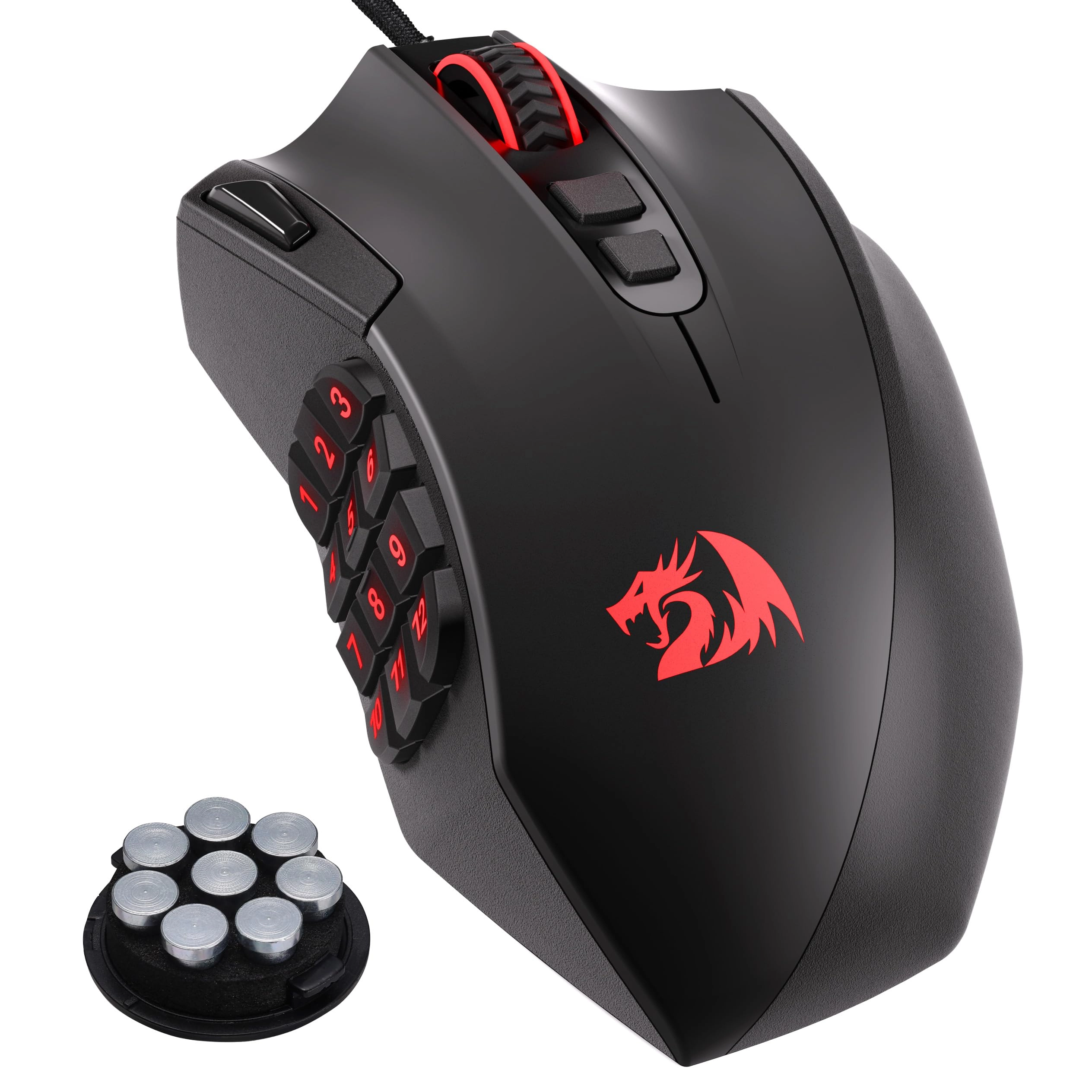 REDRAGON M921 MMO Gaming Mouse - USB