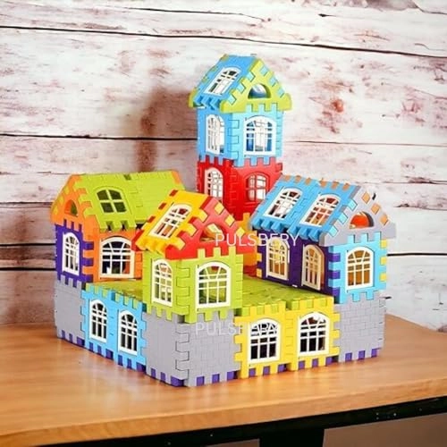 My Happy House Home Building Blocks - 72 pcs