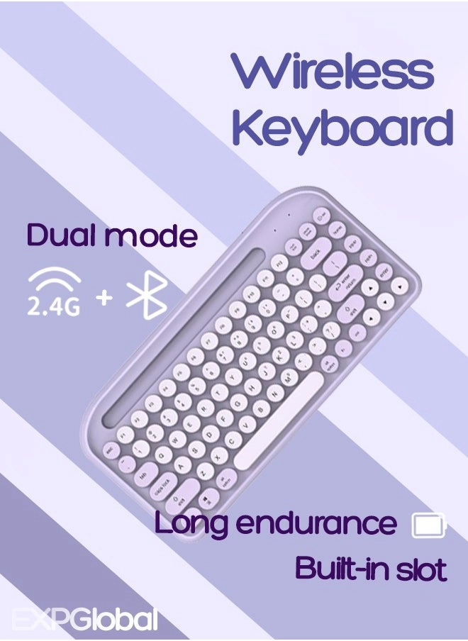 Cute Mini 84-key - Wireless