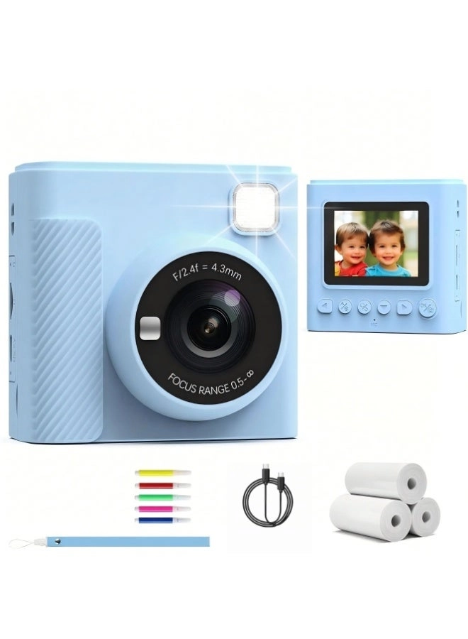 Portable Children's Camera - 100MP 1080P 2-inch IPS