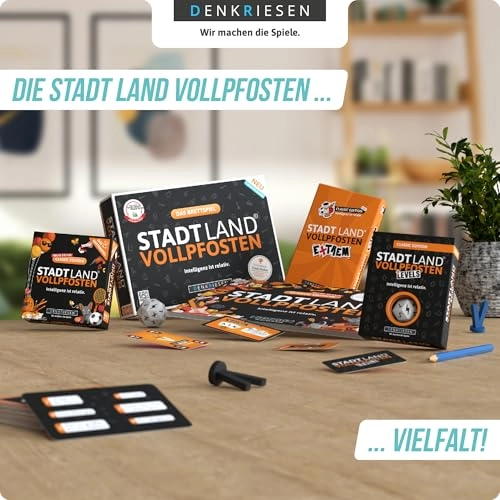Stadt Land Vollpfosten Levels: Junior Edition (German)