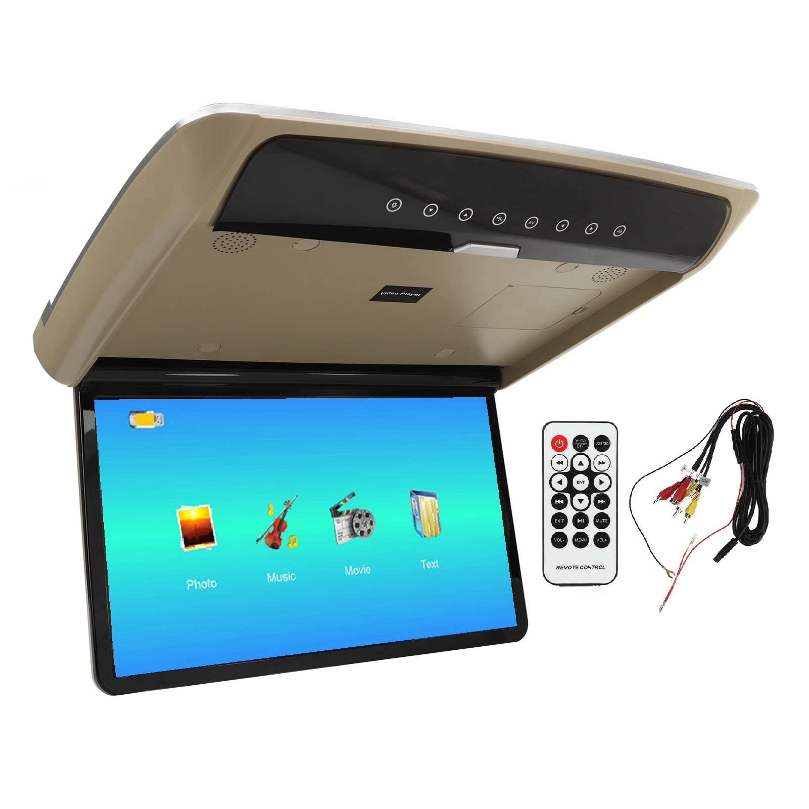 Car Overhead Player - 15.6in