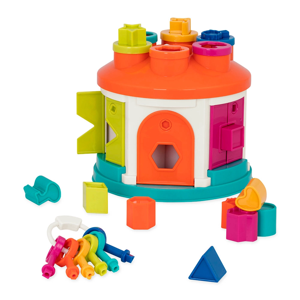 Shape Sorter House - Suitable for 2 years & above 14 pieces