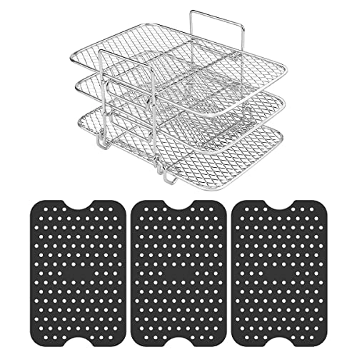 Air Fryer Rack - 304 Food Grade Stainless Steel 3 piece(s)