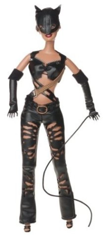Catwoman Barbie Doll - Black Leather Special Edition Ages 15+