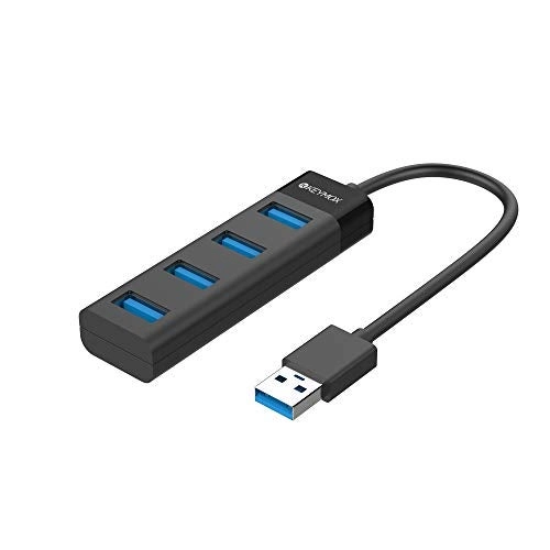 4-Port USB 3.0 Hub - Compact Size 5Gbps