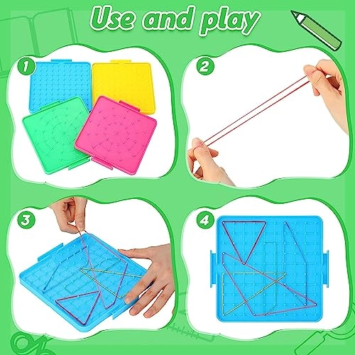 Geoboard - 12 pieces