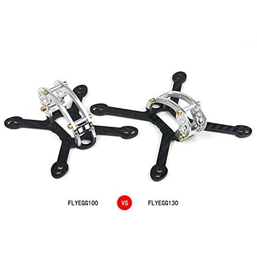 100 130 Wheelbase 7075 Aluminum Carbon Fiber Racing FPV Quadcopter Frame Kit