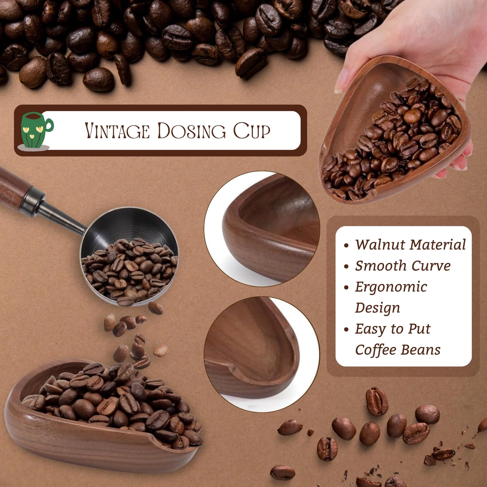 Dosing Cup + Coffee Spoon + Spray Bottle - 8 Milliliters + Gift Box