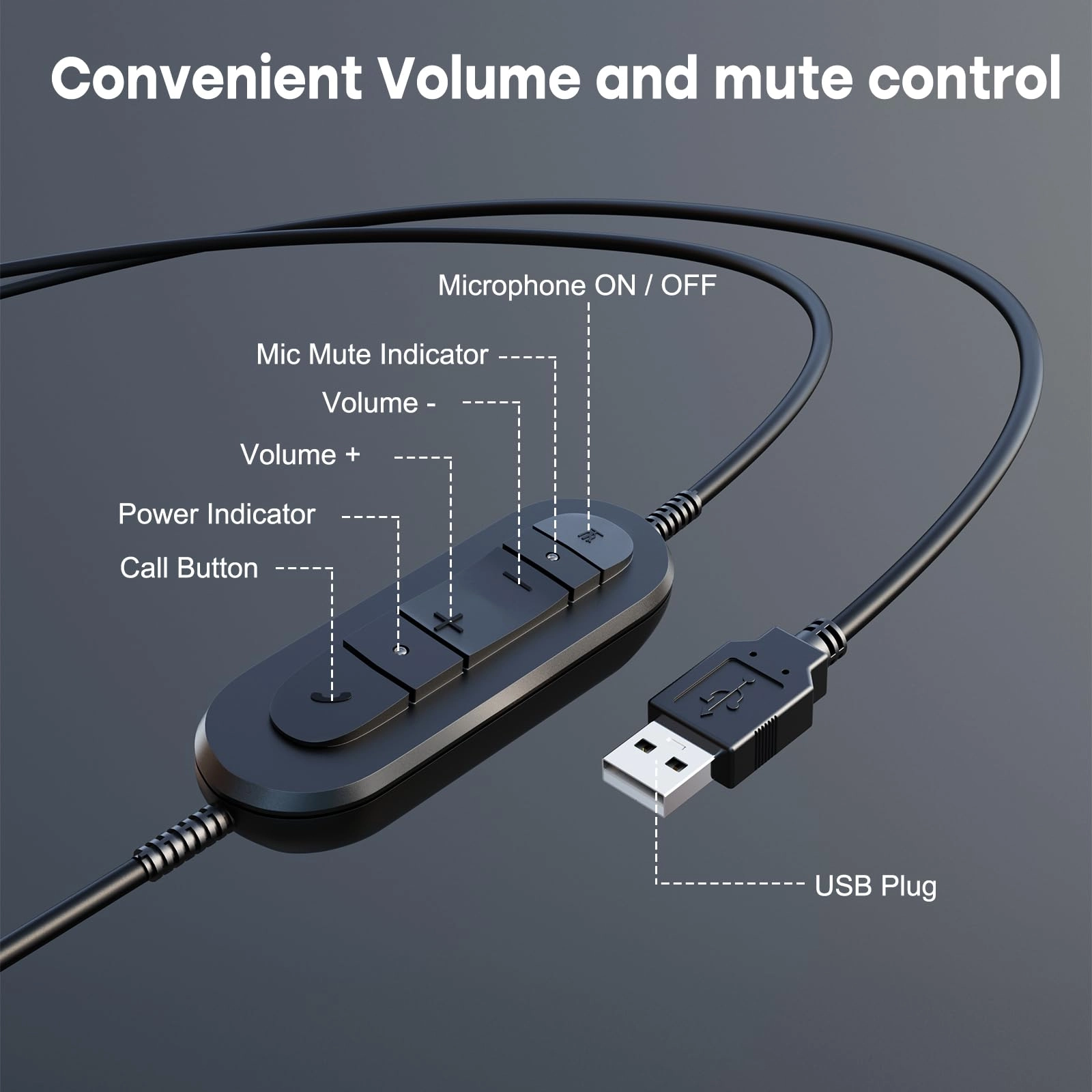 MKJ9600DUC Wired Headset