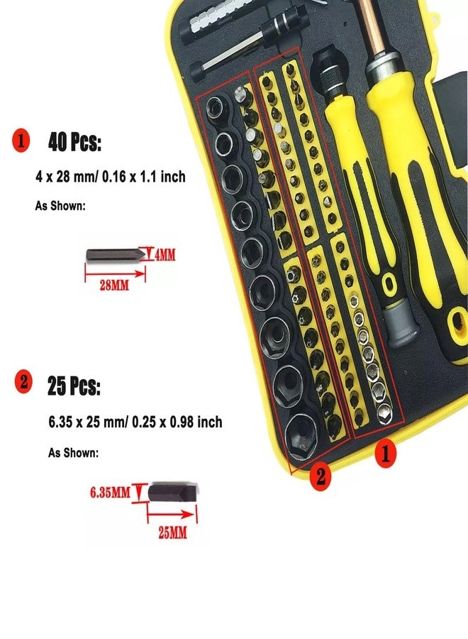 Screwdriver Bit Set - 70-in-1