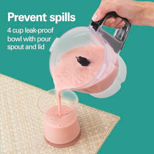 Stack & Snap Mini Food Processor - 4-Cup 250 watts