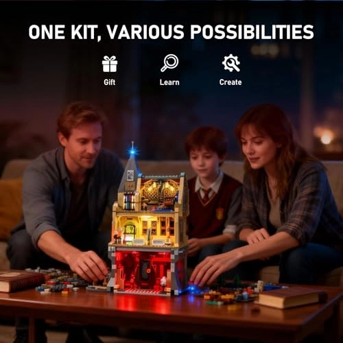 LED Lighting for Lego Harry Potter Hogwarts: Hospital Wing (76463) - Compatible Light Set Premium Decorative Light