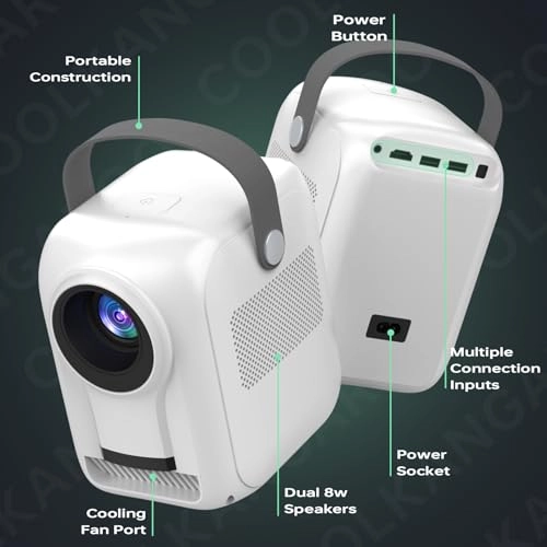 Portable Projector 16000 lumens 3840 x 2160 Pixels
