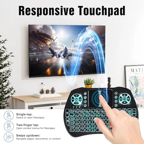 Mini Keyboard with Trackpad - Wireless