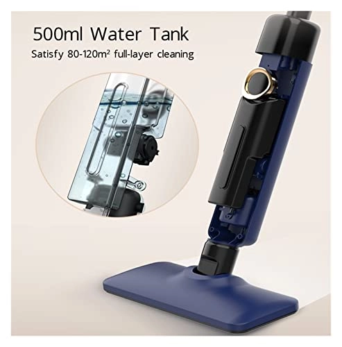 Handheld Steam Mop Cleaner - Silver 1 Mop Pad Flat mop