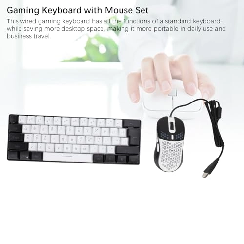 61 Key RGB Illuminated Keyboard - Wired