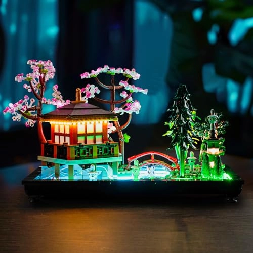 LED Lighting Compatible with Lego Tranquil Garden 10315