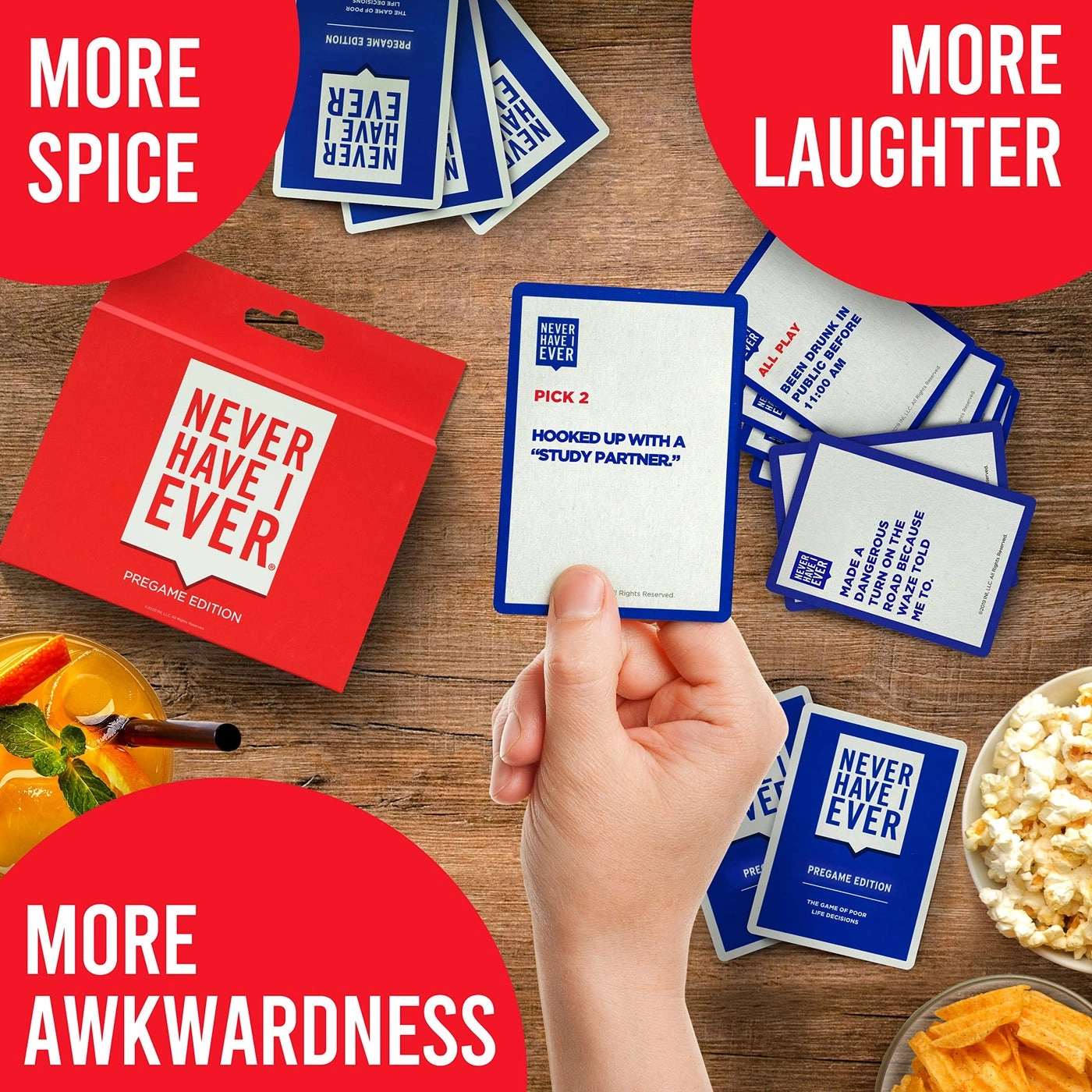 Never Have I Ever: Pregame Edition - Card Game