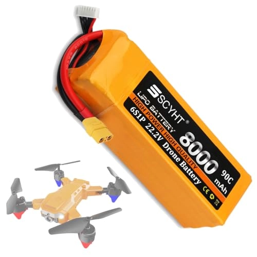6S Drone Battery - 6000mAh 6500mAh 8000mAh