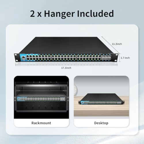 48 Ports Gigabit Switch Managed 48-Ports