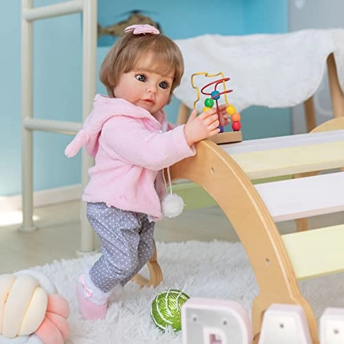 Princess Sue-Sue Reborn Baby Doll - 55 cm Silicone Blue Eyes