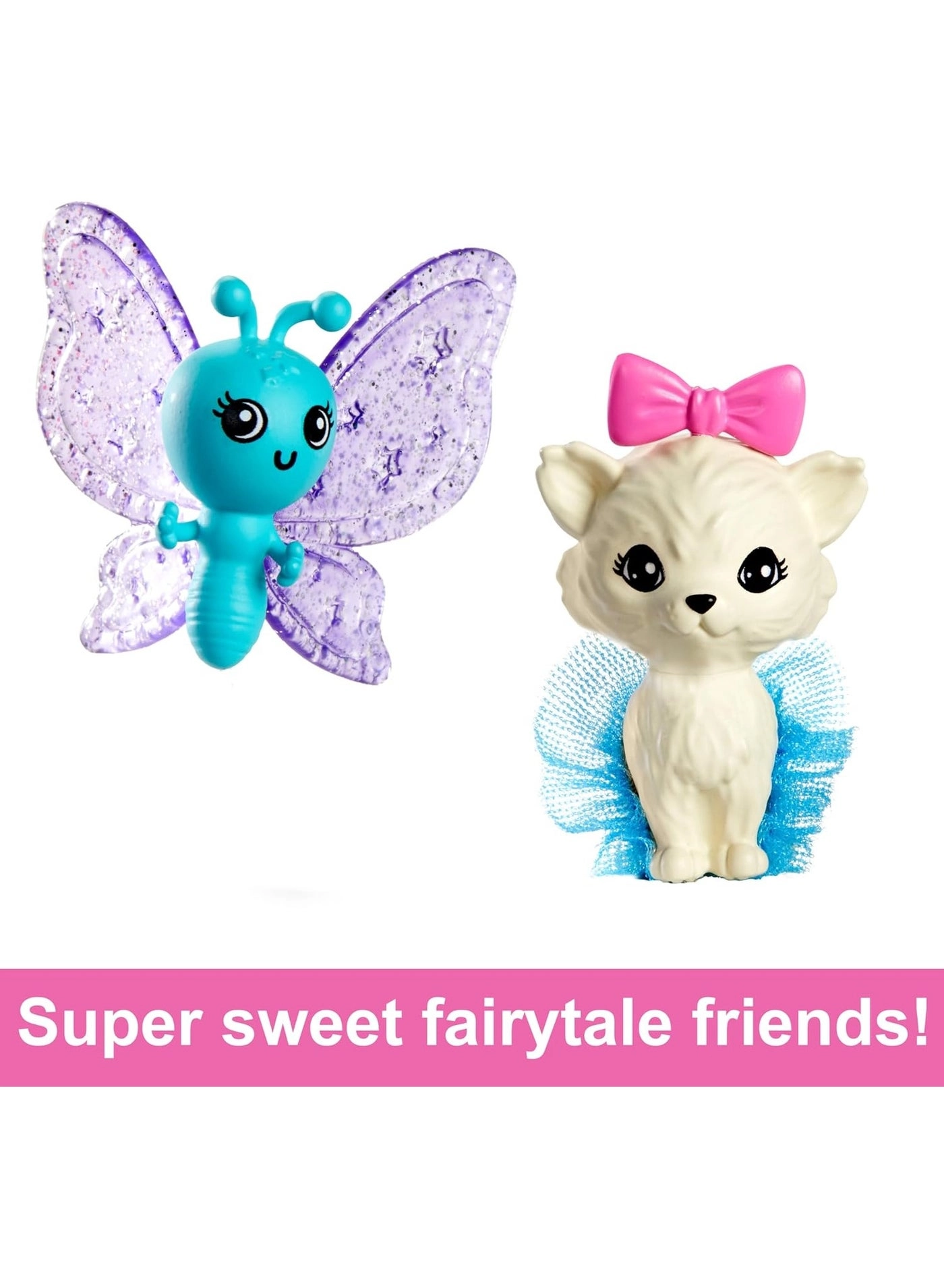 Malibu Roberts Doll - 7-inch pastel pink hair 2 Pets Ages 3+