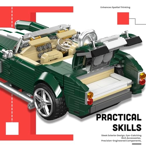 Vintage Convertible (10228) - Retro Sports Car