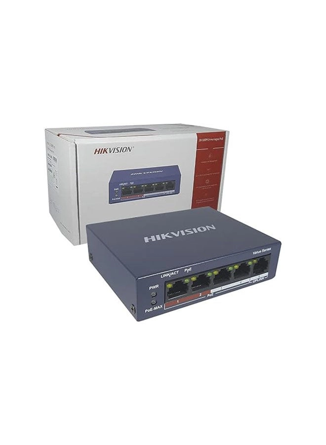 DS-3E0105P-E/M - 4-ports
